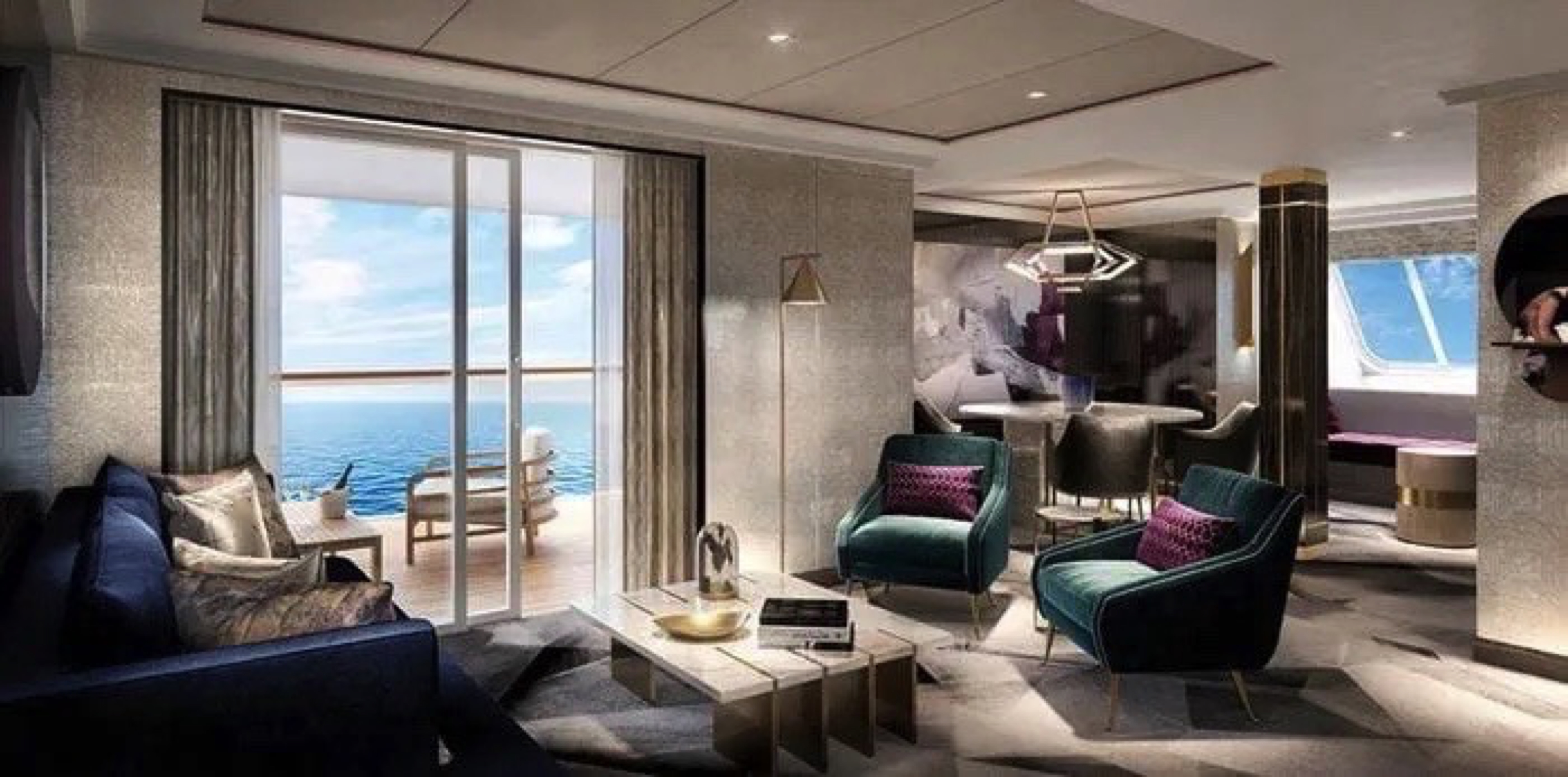 Forward Suite with Balcony